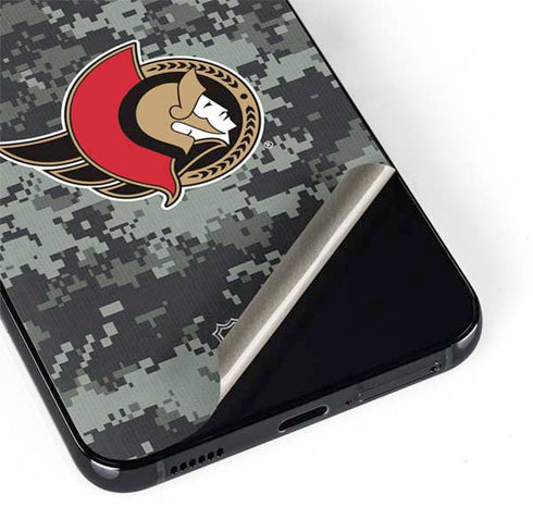 NHL Ottawa Senators Camo Galaxy S22 Skin
